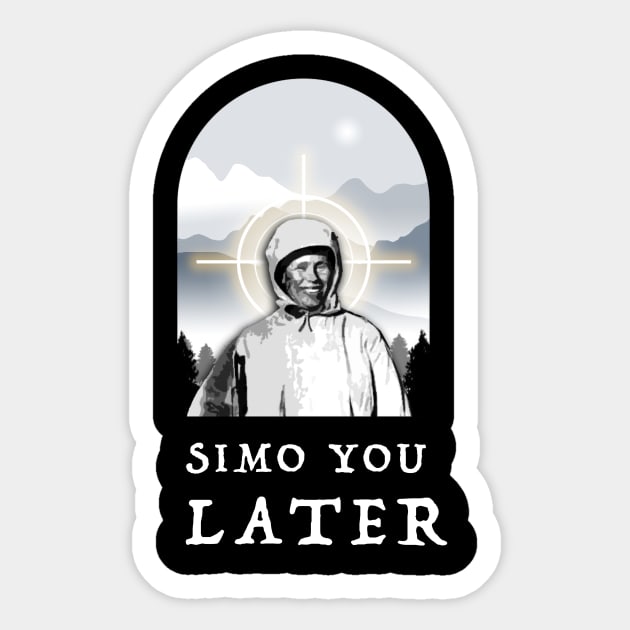 Simo You Later Sticker by The History Impossible Storefront